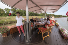 Observing from Athos' top deck