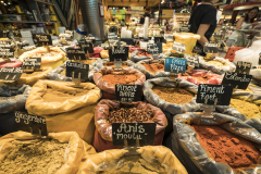 Narbonne Market spice vendor