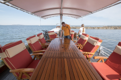 Top Deck over the Etang de Thau