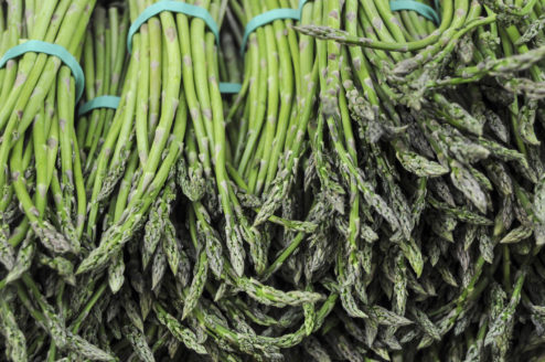 fresh spring asparagus